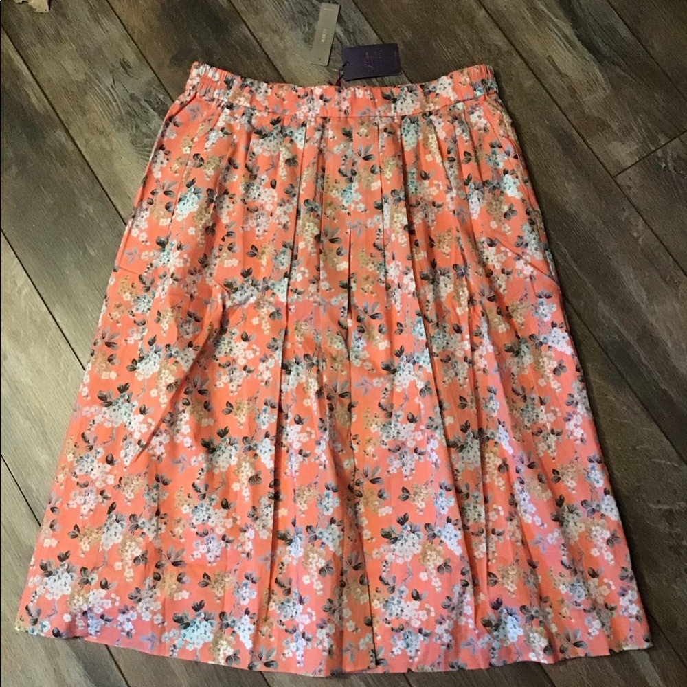 J. Crew Josephine Floral skirt